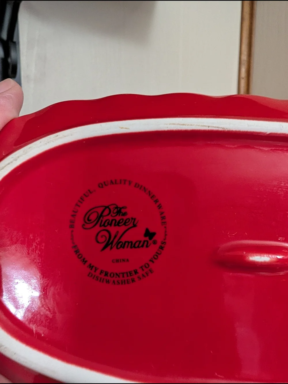 The Pioneer Woman ceramic butter